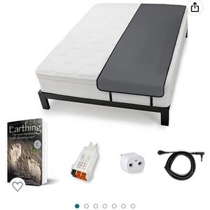 Grounding Sleep Mat Kit - EARTHING Brand - fits Twin, Twin XL, Full, Queen, King